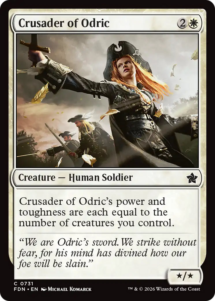 Crusader of Odric (0731) (FDN)