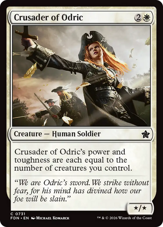 Crusader of Odric (0731) (FDN)