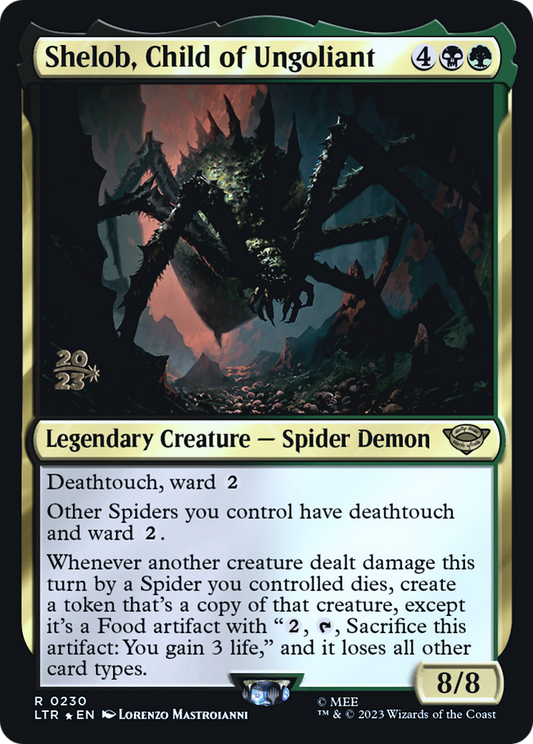 Shelob, Child of Ungoliant (0230) (Prerelease) - Foil