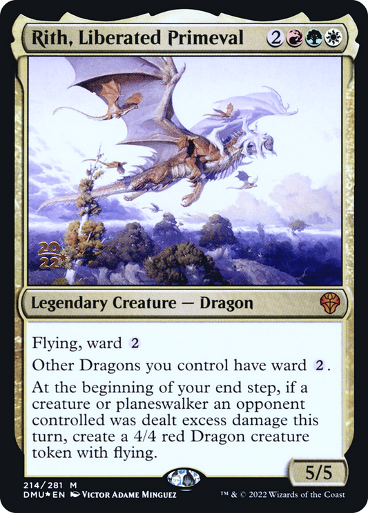 Rith, Liberated Primeval (214) (Prerelease) - Foil