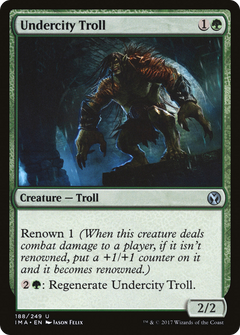 Undercity Troll - Foil