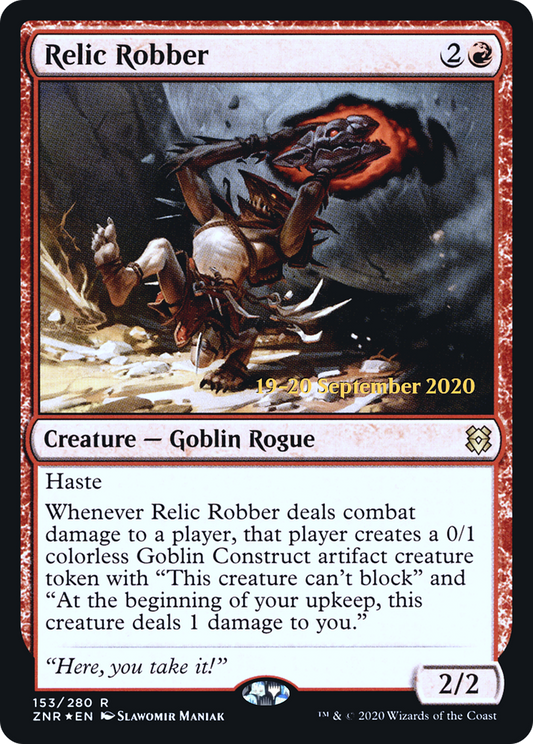 Relic Robber (153) (Prerelease) - Foil