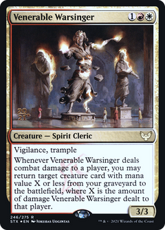 Venerable Warsinger (246) (Prerelease) - Foil