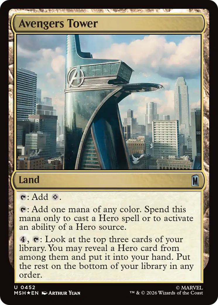 Avengers Tower (MSH) - Surge Foil
