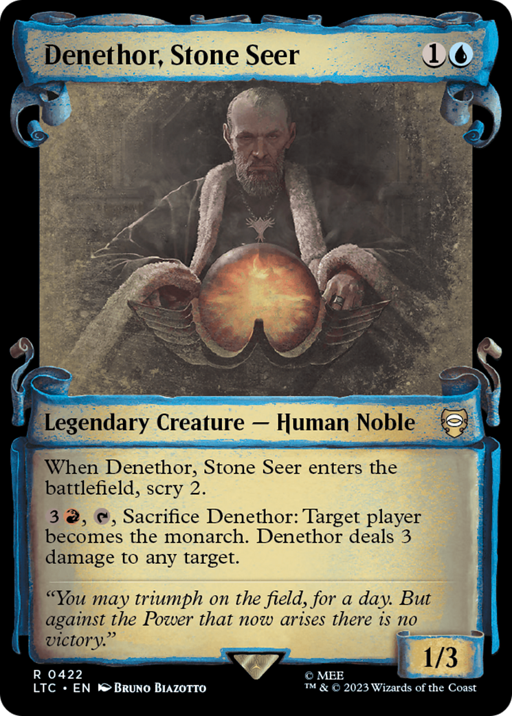 Denethor, Stone Seer (0422) (Showcase)