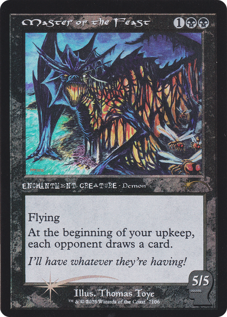 Master of the Feast (7106) (Showcase) (SLD) - Foil