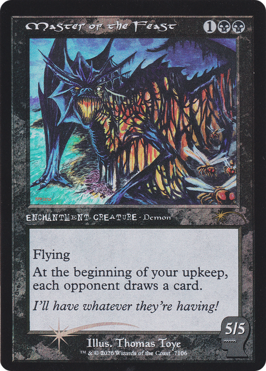Master of the Feast (7106) (Showcase) (SLD) - Foil