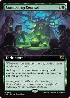 Comforting Counsel (0338) (Extended Art) (SOS) - Foil