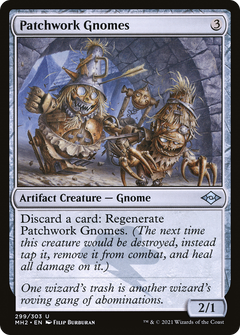 Patchwork Gnomes - Foil Etched