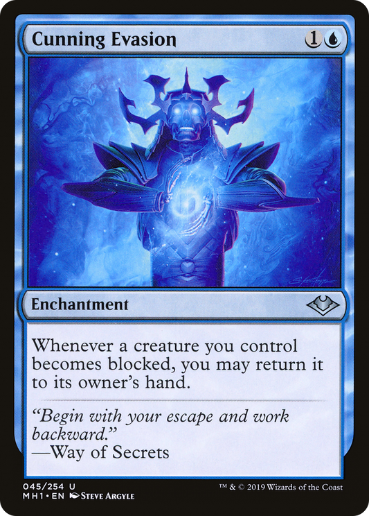 Cunning Evasion - Foil
