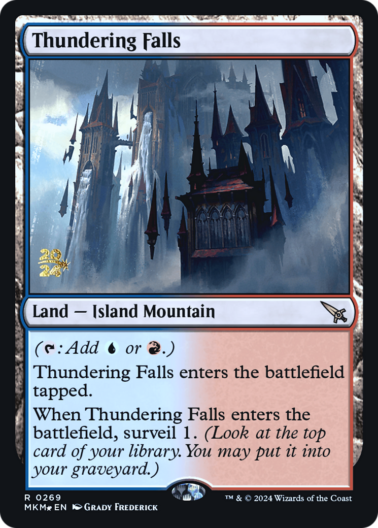 Thundering Falls (0269) (Prerelease) - Foil