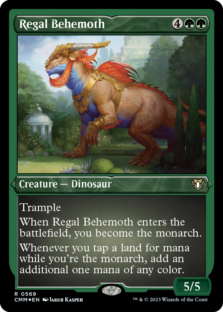 Regal Behemoth (0569) - Foil Etched