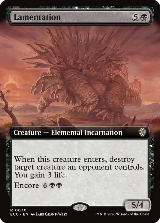 Lamentation (0030) (Extended Art) (ECC)