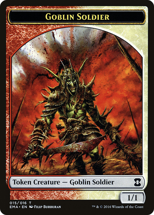 Goblin Soldier Token (015)