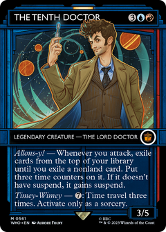 The Tenth Doctor (0561) (Showcase) - Foil