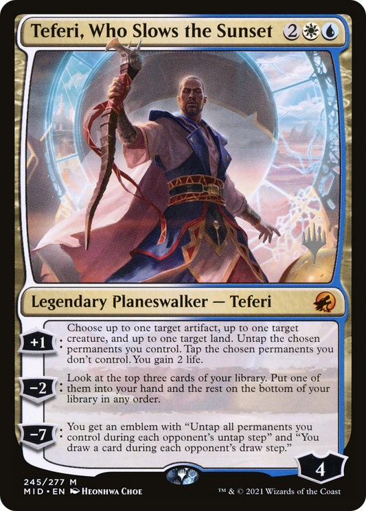 Teferi, Who Slows the Sunset (245) (Promo Pack)