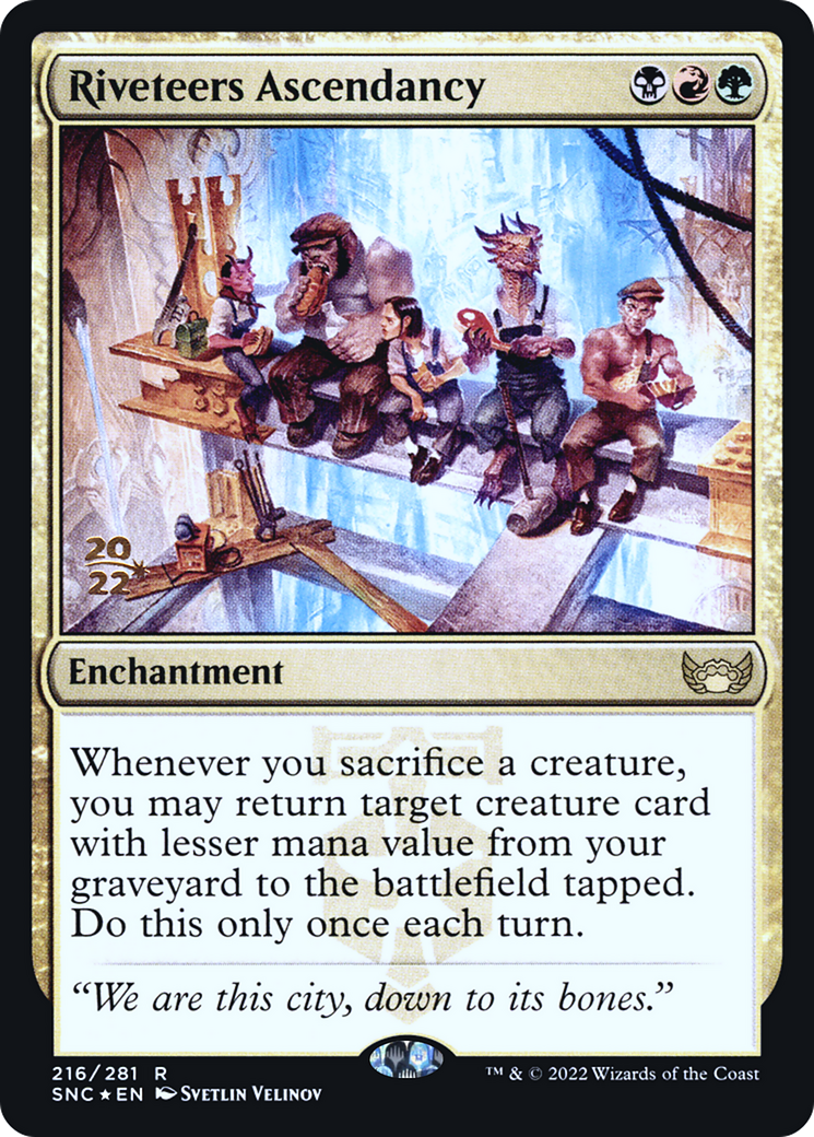 Riveteers Ascendancy (216) (Prerelease) (PSNC) - Foil
