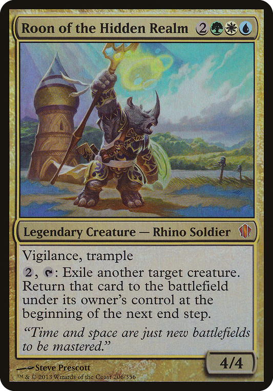 Roon of the Hidden Realm (Oversized) - Foil