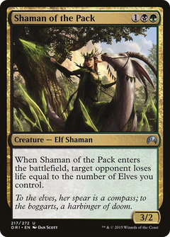 Shaman of the Pack - Foil