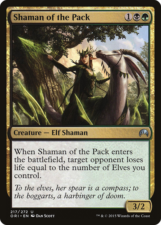 Shaman of the Pack - Foil
