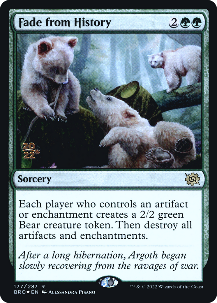 Fade from History (177) (Prerelease) - Foil