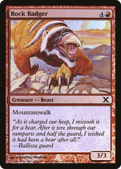 Rock Badger - Foil