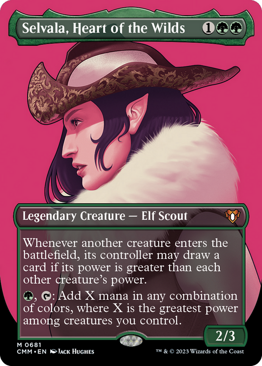 Selvala, Heart of the Wilds (0681) (Borderless)