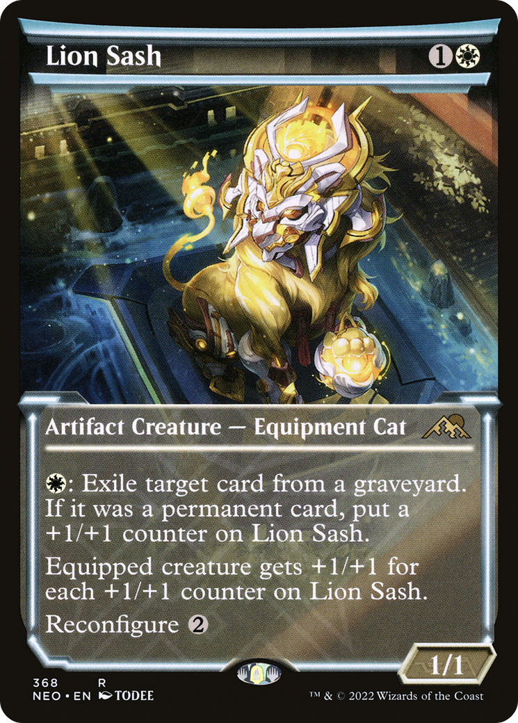 Lion Sash (368) (Showcase) - Foil