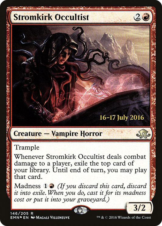 Stromkirk Occultist (146) (Prerelease) - Foil