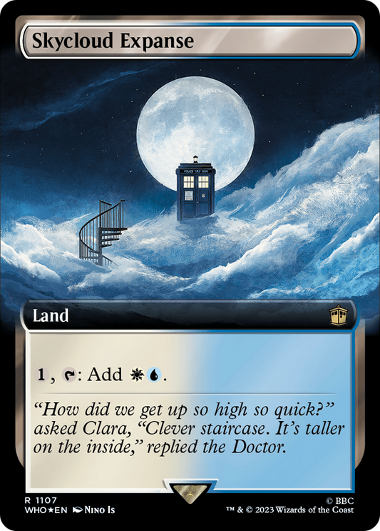 Skycloud Expanse (1107) (Extended Art) - Surge Foil