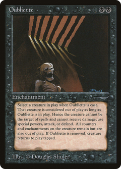 Oubliette (Dark Mana Symbol)