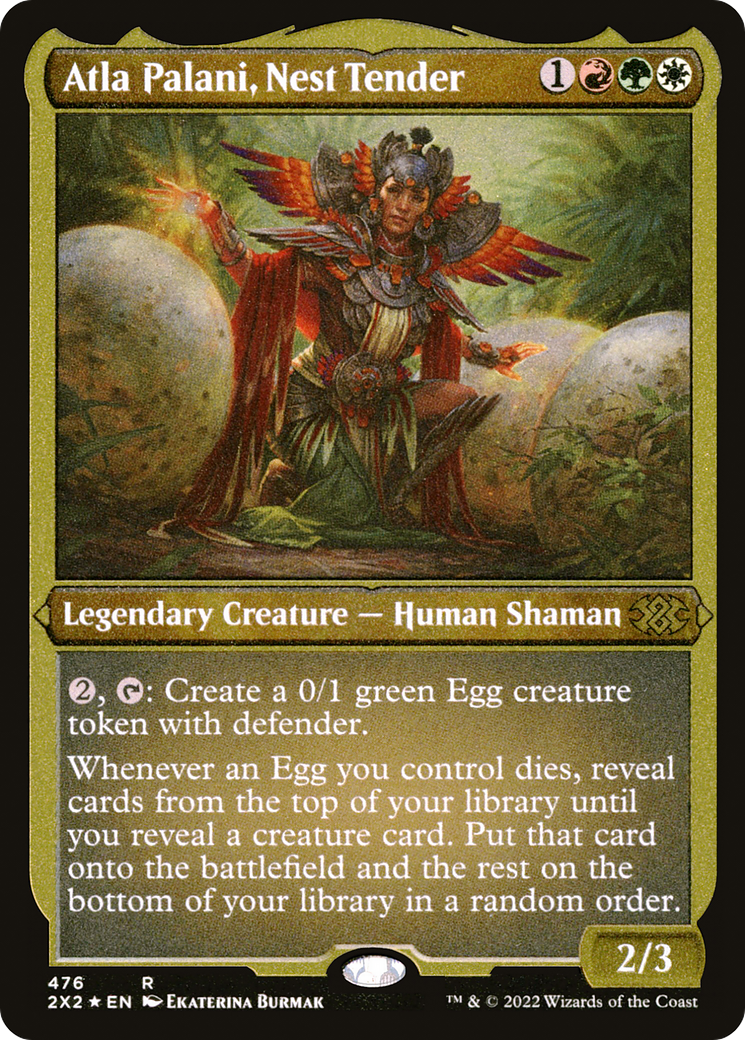 Atla Palani, Nest Tender - Foil Etched