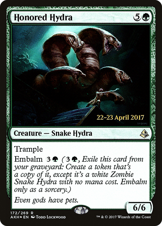 Honored Hydra (172) (Prerelease) - Foil