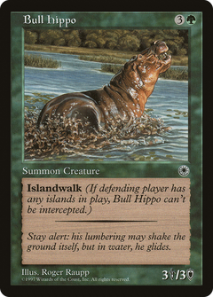 Bull Hippo (No Flavour Text)