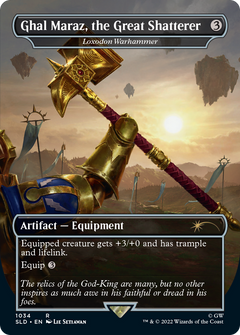 Ghal Maraz, the Great Shatterer [Loxodon Warhammer] (1034) (Borderless)
