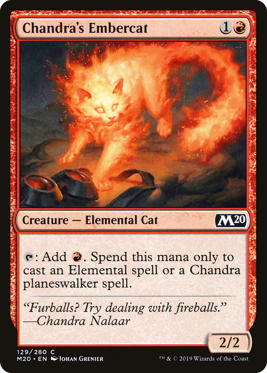 Chandra's Embercat - Foil