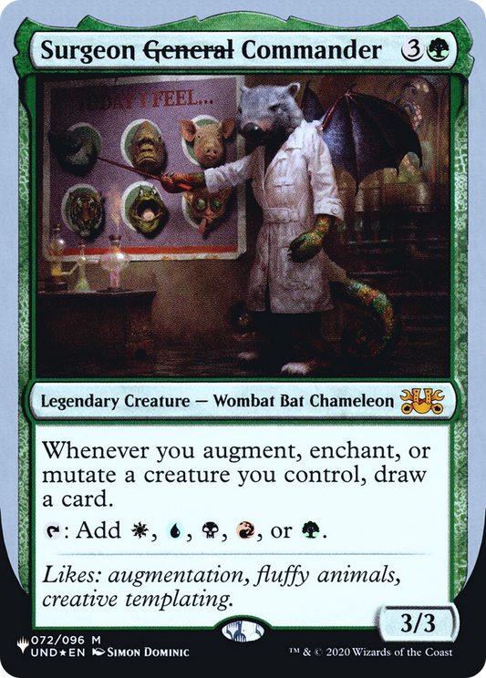 Surgeon General Commander - Foil