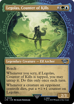 Legolas, Counter of Kills (0324) (Borderless) (Showcase)