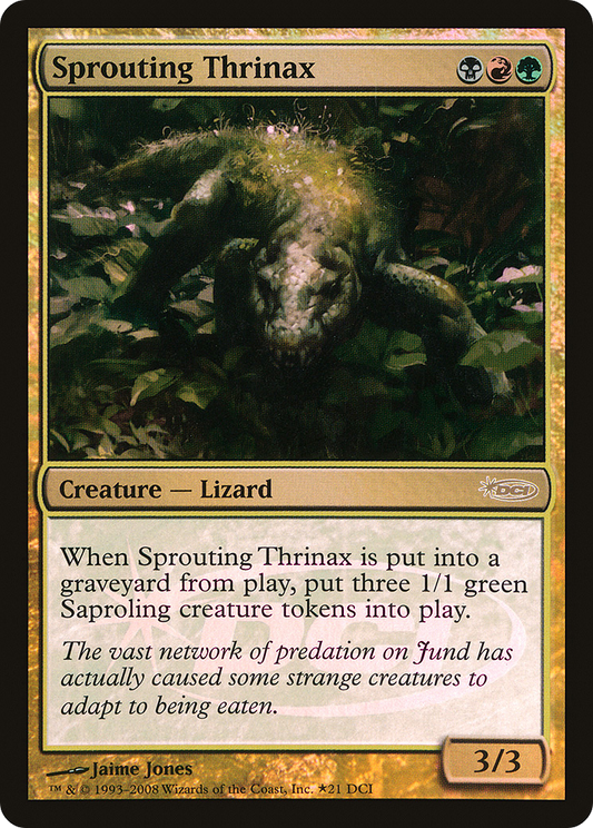 Sprouting Thrinax - Foil WPN