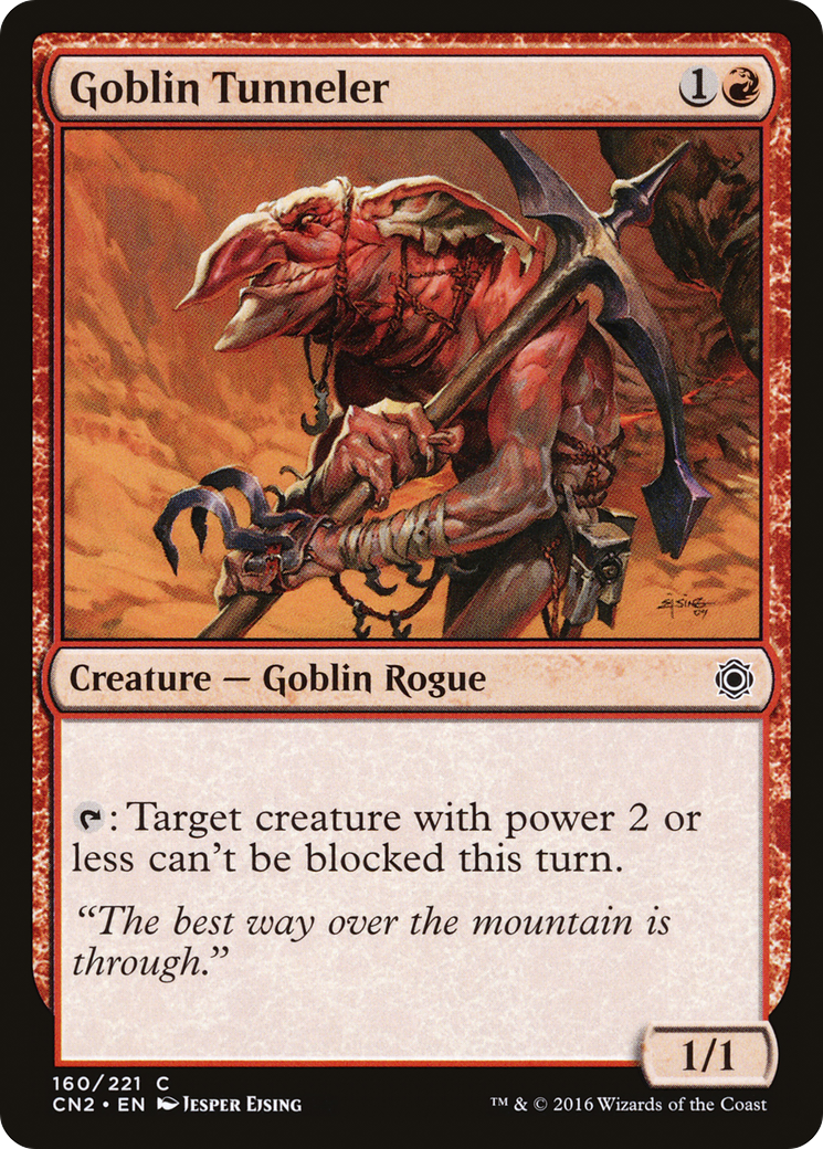 Goblin Tunneler - Foil