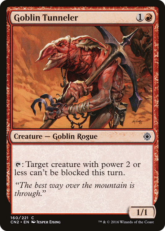Goblin Tunneler - Foil