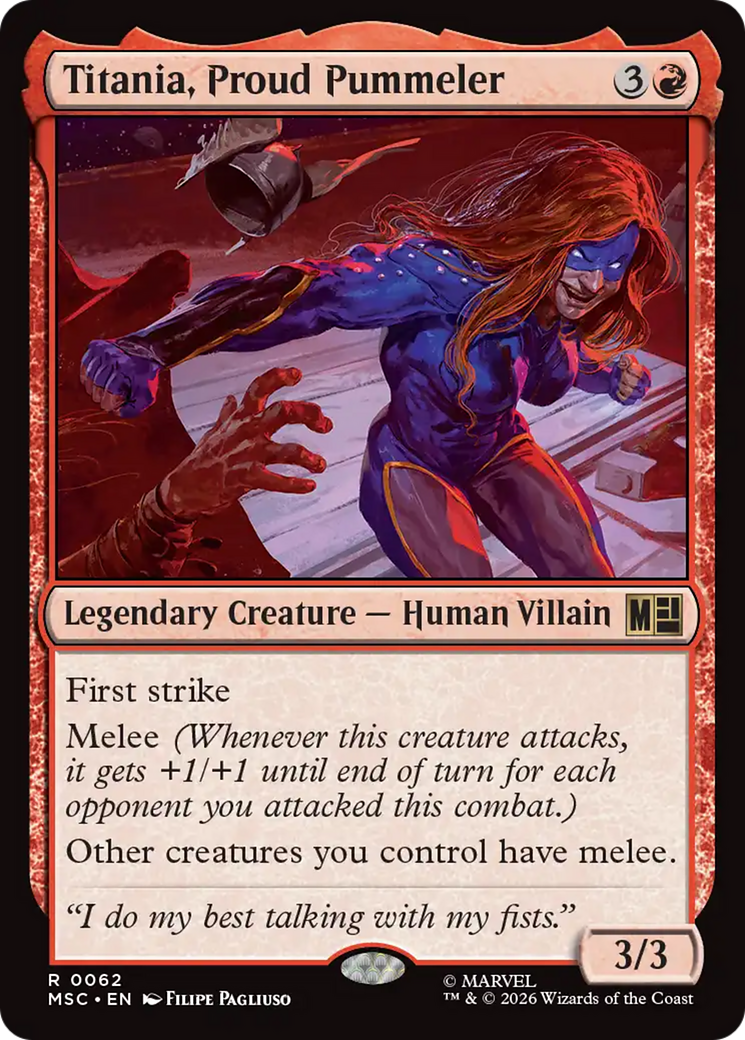 Titania, Proud Pummeler (MSC) - Surge Foil