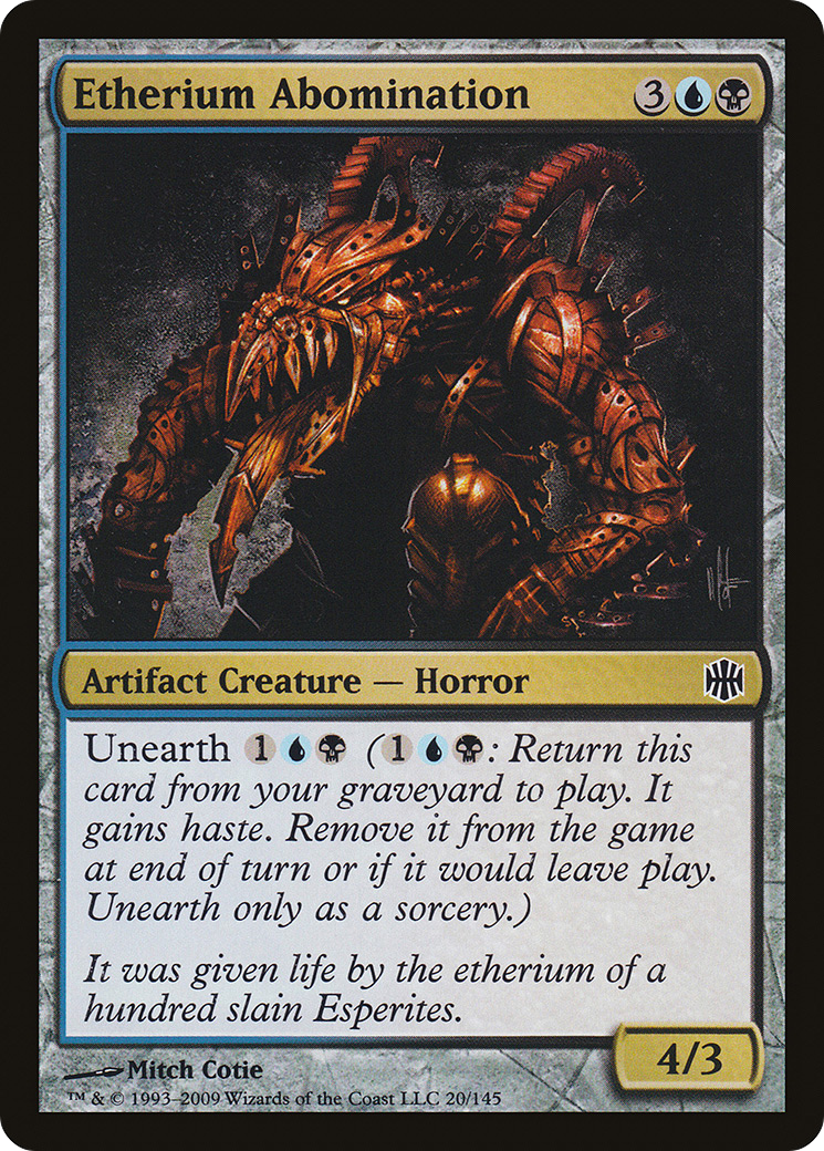 Etherium Abomination - Foil