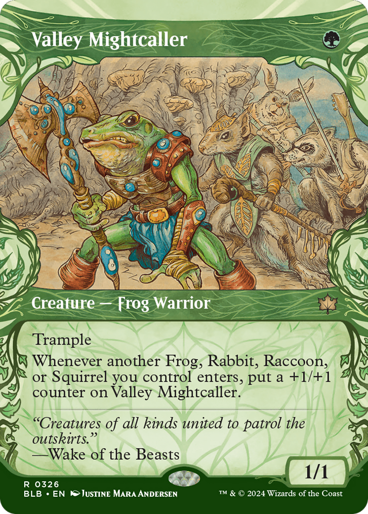 Valley Mightcaller (0326) (Showcase) - Foil