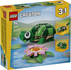 LEGO Set - Turtle with a Water Lily Flower