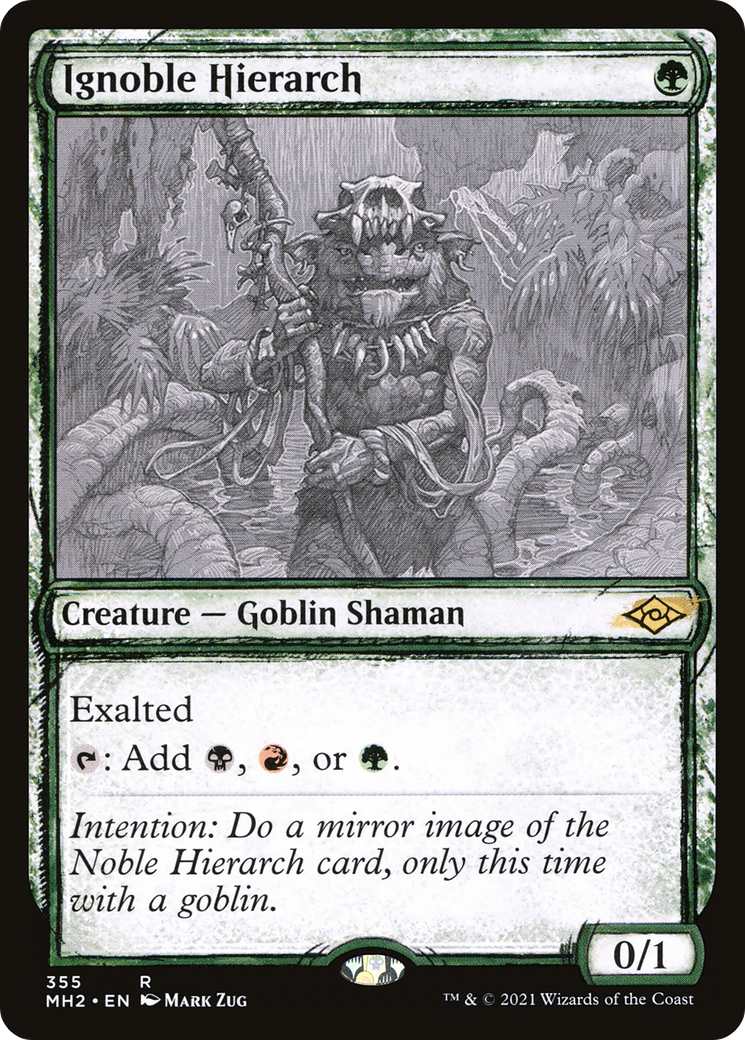 Ignoble Hierarch (355) (Showcase) - Foil