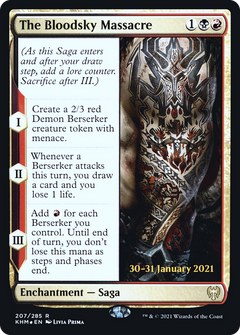 The Bloodsky Massacre (207) (Prerelease) - Foil