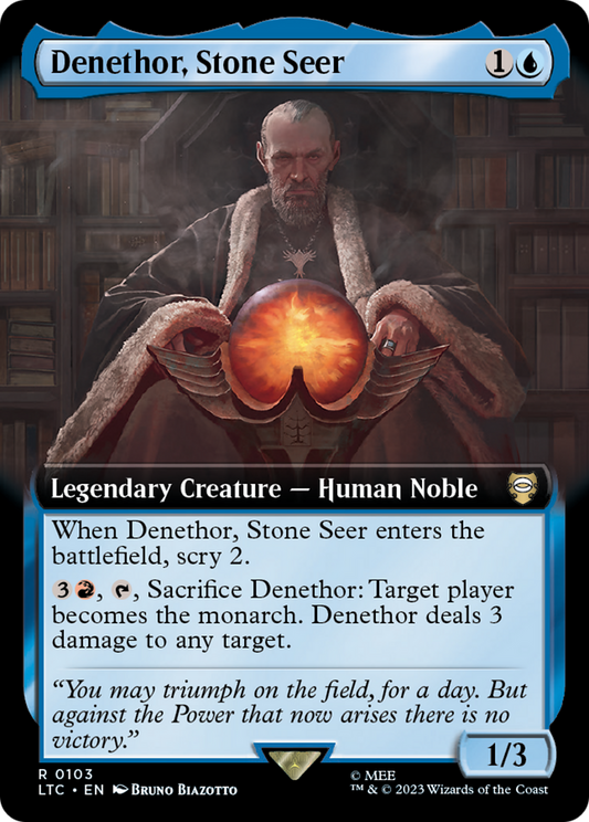 Denethor, Stone Seer (0103) (Extended Art)