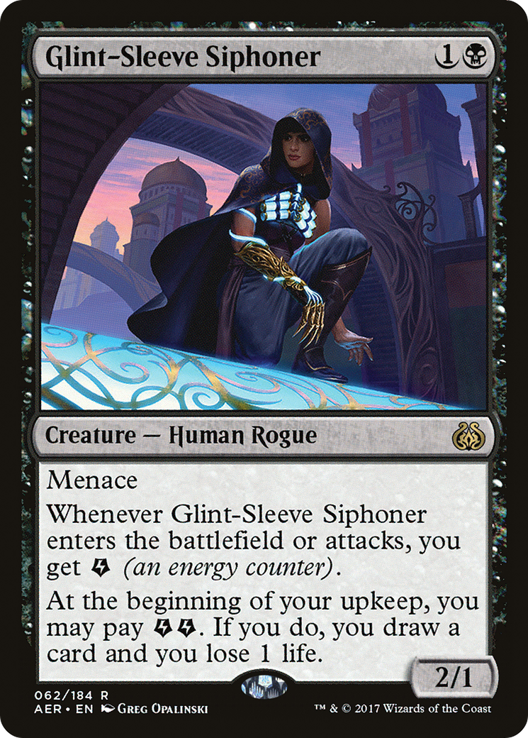 Glint-Sleeve Siphoner - Foil