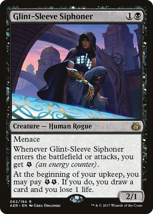 Glint-Sleeve Siphoner - Foil
